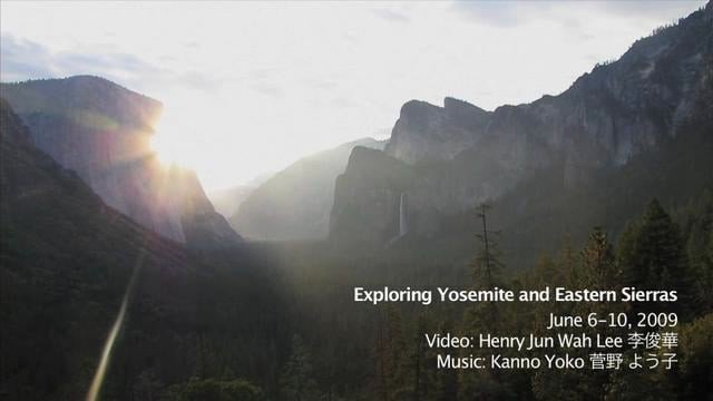 Exploring Yosemite and Eastern Sierras